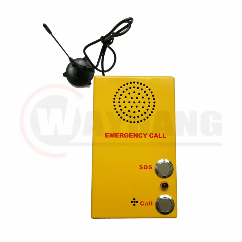 GSM ONE-CLICK ALARM SYSTEM WITH QUAD BAND EMERGENCY CALL FOR HELP WORLDWIDE WITH INTERCOM FOR CALLING