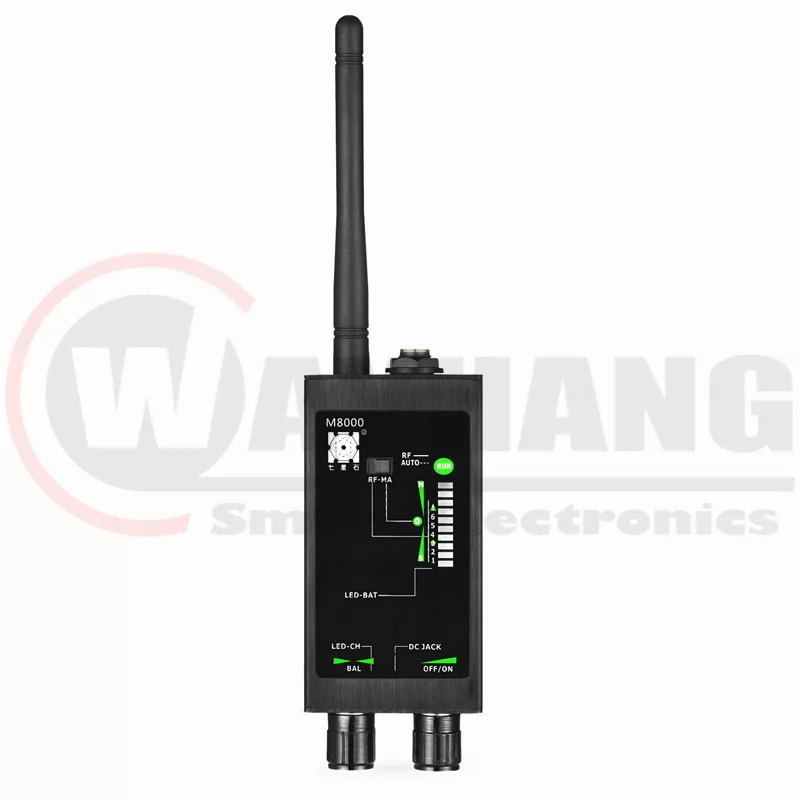 M8000 Radio Wave Multi-Function RF Detectors/Signal Auto Search Finder with Alarm/High Sensitive Magnet Scanner