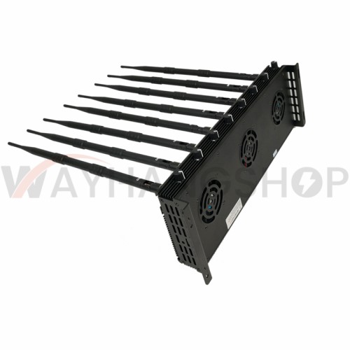 The Latest Mobile phone Signal Jammer 8 Antennas Adjustable 3G 4G Phone signal Blocker with 2.4G GPS