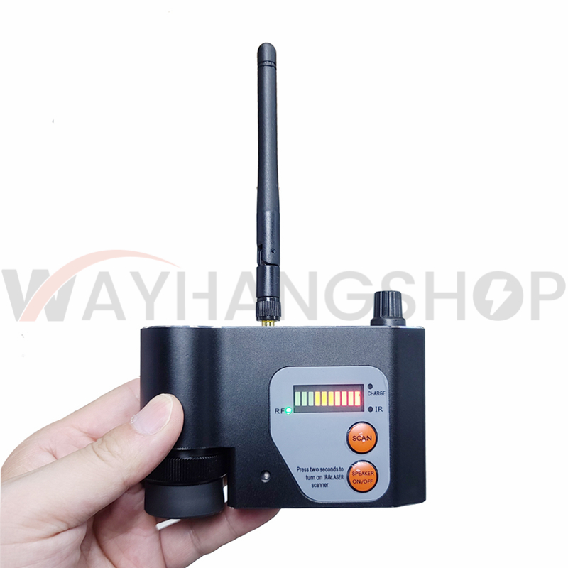 Super Camera Detector Anti-Spy GPS RF Signal Lens Tracker Hidden Camera GSM SPY Bug Detector 