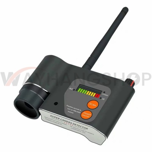 Super Camera Detector Anti-Spy GPS RF Signal Lens Tracker Hidden Camera GSM SPY Bug Detector