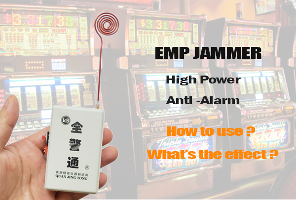 How to use EMP Jammer K9 For Slot Machine