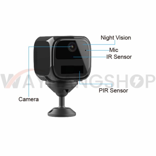 1080P Low Power Portable Battery Powered Mini 4G WIFI Camera