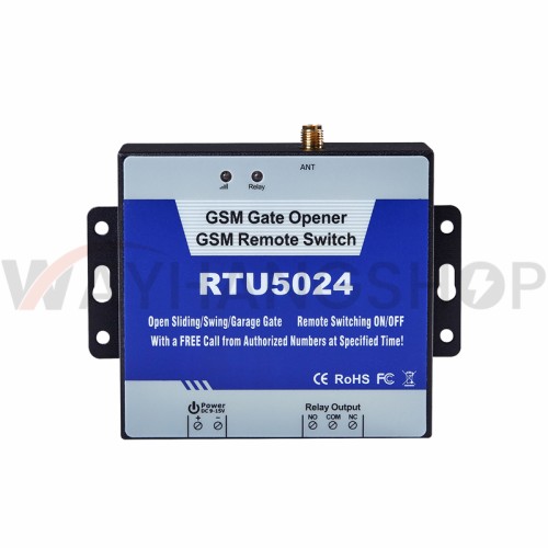 RTU5024 GSM Gate Opener Relay Switch Remote Access Control Wireless Door Opener