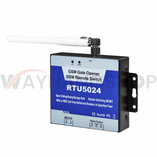 RTU5024 GSM Gate Opener Relay Switch Remote Access Control Wireless Door Opener