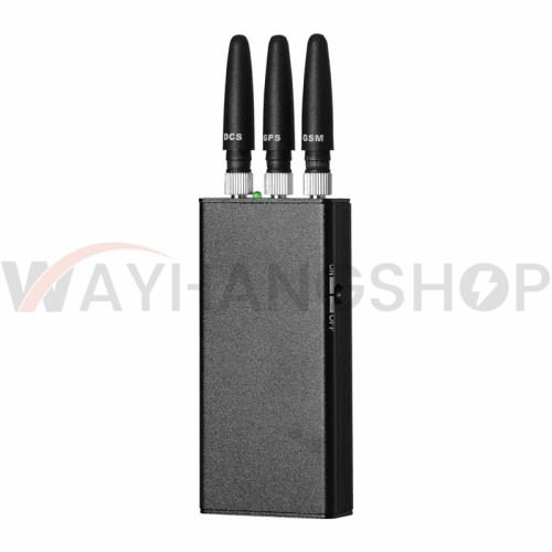 Cell Phone Jammers Mini Portable Signal Blocker Black Color GSM CDMA GPS 3G