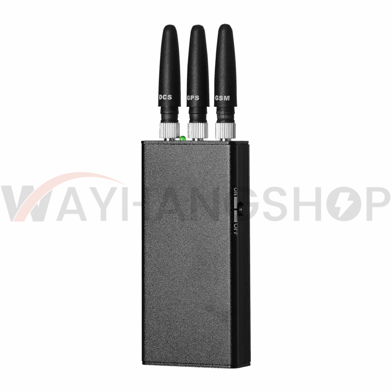 Cell Phone Jammers Mini Portable Signal Blocker Black Color GSM CDMA GPS 3G