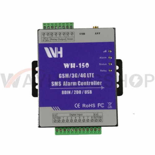 WH-150 GSM 3G 4G Cellular RTU SMS Remote Controller Alarm System for fuel Tank Pump Automation monitoring System