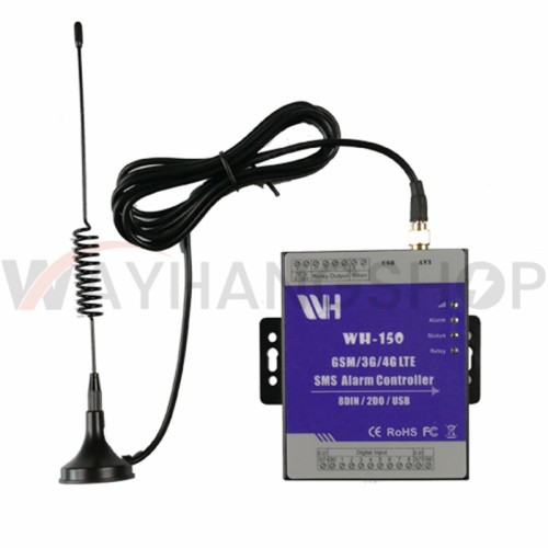 WH-150 GSM 3G 4G Cellular RTU SMS Remote Controller Alarm System for fuel Tank Pump Automation monitoring System