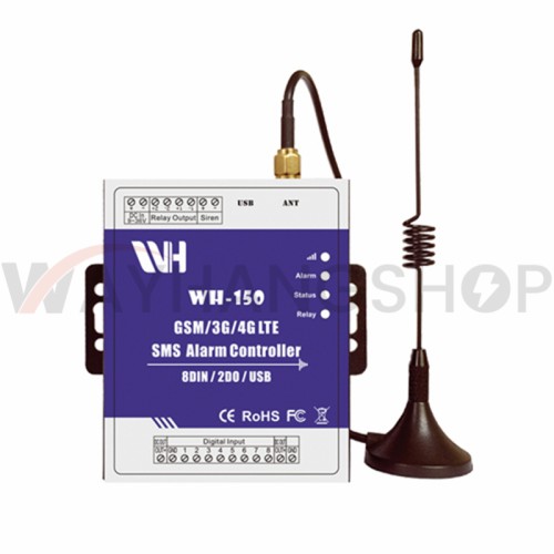 WH-150 GSM 3G 4G Cellular RTU SMS Remote Controller Alarm System for fuel Tank Pump Automation monitoring System