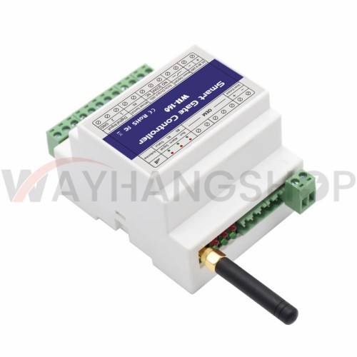 WH-160 200 user GSM Gate Opener Remote Control Single Relay Switch For Sliding Swing Garage Barrier Opener