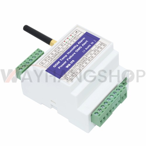 WH-170 GSM SMS Remote Control temperature and humidity Status Monitor Alarm With 2 Relay Output