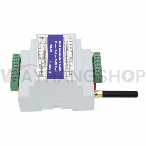 WH-180 GSM 4G Temperature Power Status Monitoring Relay SMS Alarm