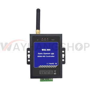 WH-200 4G GSM SMS Remote Controller Switch Relay for Swing Sliding Gate Opener 