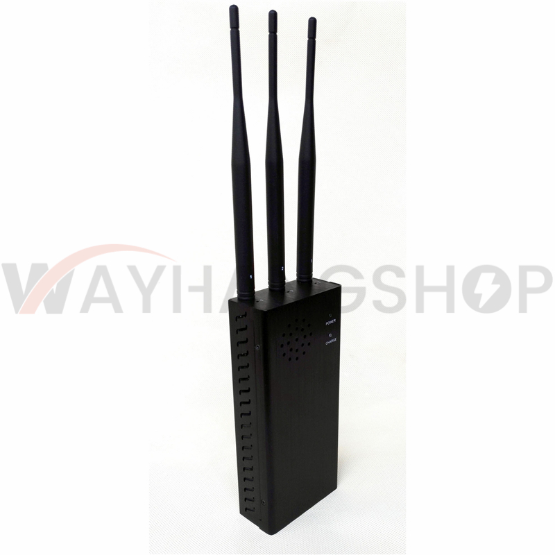 Handheld 10W Powerful Universal All Remote Control RF Jammer 315/433/868MHz 