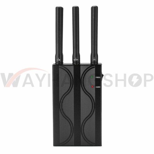 6-CH Bluetooth WiFi 3G 4G Portable Cell Phone jammer