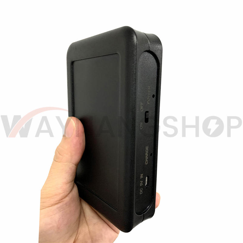 Mini Hidden 8 Antennas Pocket Cell Phone Jammer, Block 2g/3G/4G and LOJACK GPS WIFI Signals