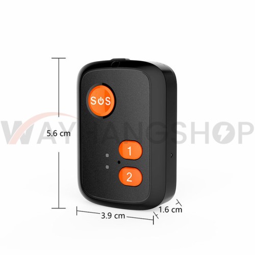 Mini GPS Real time Tracking 4G Personal Smart Pendent GPS Tracker SOS Two Way Voice Calling Emergency GPS System