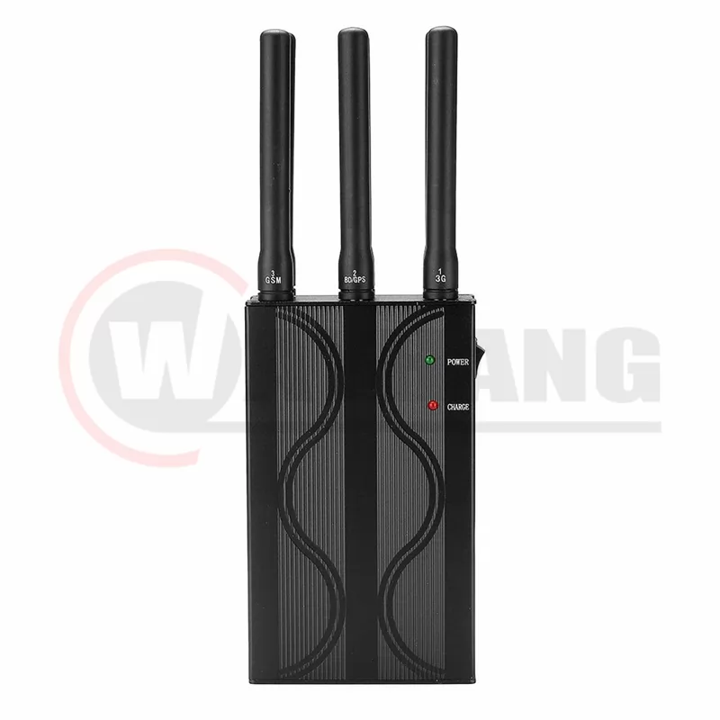 6-CH Bluetooth WiFi 3G 4G Portable Cell Phone jammer