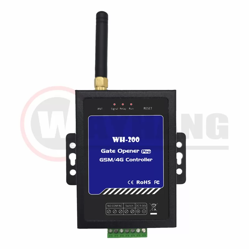 Newest GSM Gate Door Opener GSM Garage Controller WH-200 GSM Opener for Swing Sliding