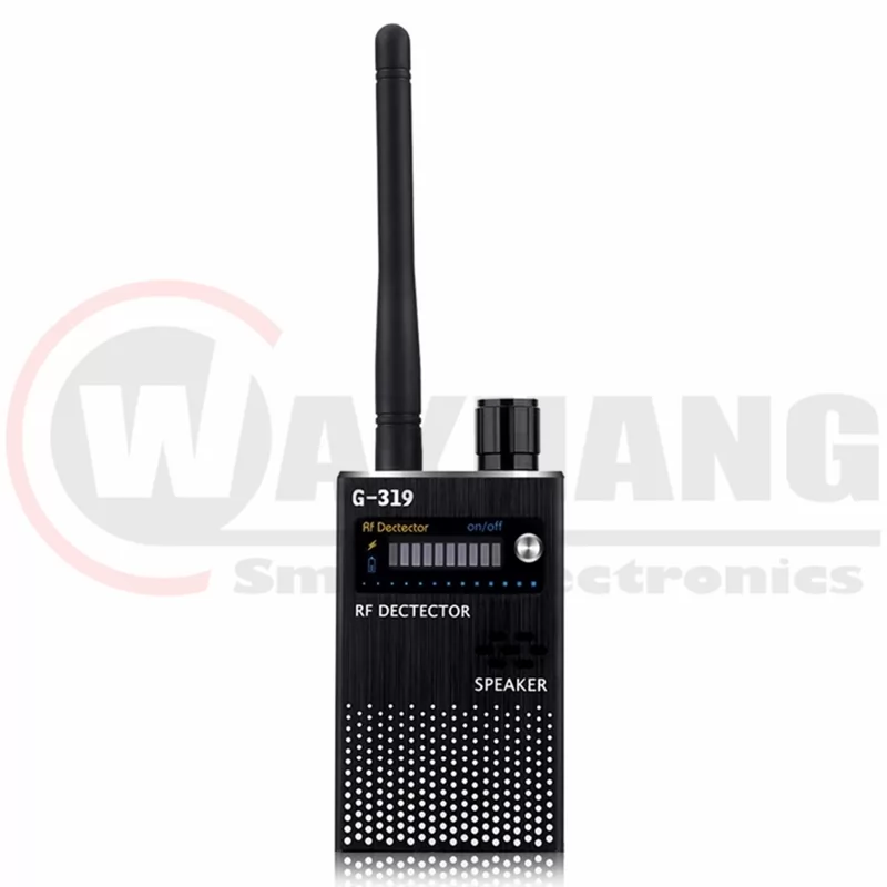 G319 Wireless RF Signal Detector Anti-GPS Locator Cell Phone Detector Full Range Bug Detector Finder